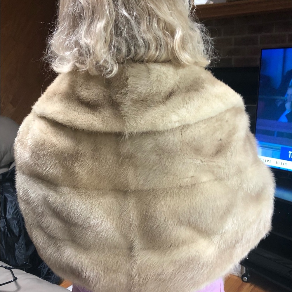 Luxurious Cream Cape for Women